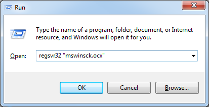 mscomctl ocx or one of its dependencies not correctly registered: a file is missing or invalid